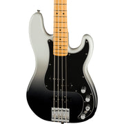 Fender Player Plus Precision Bass Guitar Maple Fingerboard, Silver Smoke