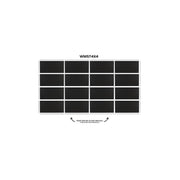 ADJ WMST Frame Trim Set for WMS Panel - 8 x 39.3’’ & 8 x 19.6’’ Trim Pieces