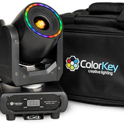 ColorKey Halo Spot 100 100W Moving Head Light - 2-Pack with Carrying Bag