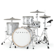 EFNOTE 7 Acoustic Designed Electronic Drum Set, White Sparkle Finish