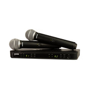 Shure BLX288/PG58 H10 Two PG58 Handheld Microphones Dual Channel Handheld Wireless System (Used)