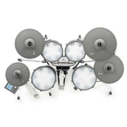 EFNOTE 3B Acoustic Designed Electronic Drum Set, White Sparkle Finish