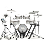 EFNOTE 3B Acoustic Designed Electronic Drum Set, White Sparkle Finish