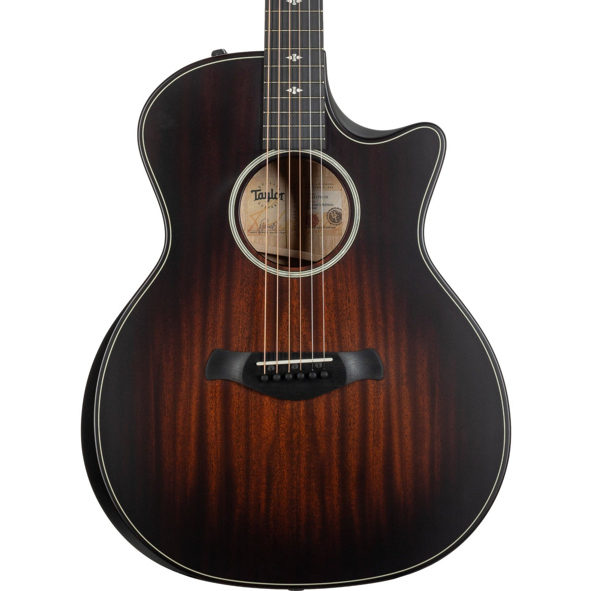 Taylor 324ce Builder’s Edition Acoustic Electric Guitar, Shaded Edgeburst