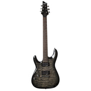 Schecter C-6 Plus LH Lefty Electric Guitar Charcoal Burst