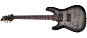 Schecter C-6 Plus LH Lefty Electric Guitar Charcoal Burst