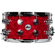 Drum Workshop Collectors Series 8x14 Snare Drum - Crimson Chaos