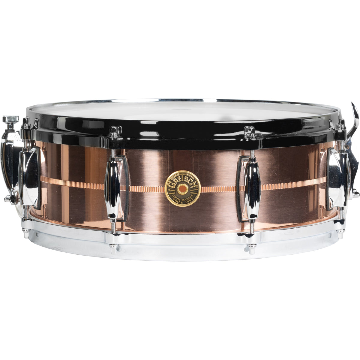 Gretsch USA Custom 2mm Copper 5x14 Snare Drum - Copper