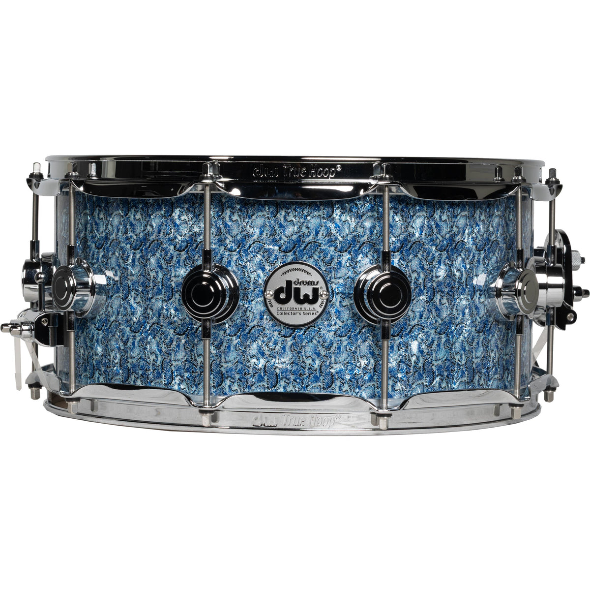 Drum Workshop Collectors Series 6.5x14 Snare Drum - Blue Boa