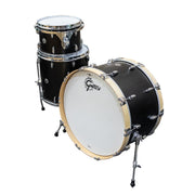 Gretsch Brooklyn Series 3-Piece Drum Kit - Satin Black Metallic