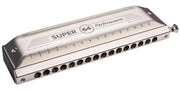 Hohner Super 64 Chromatic Harmonica w/ Key Stickers