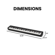 Casio CDP-S160 88-Key Compact Digital Piano w/ Adjustable Stand