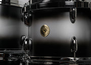 Gretsch Broadkaster 5pc Kit - Satin Silver to Black Duco -Finish Checking-