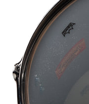 Gretsch Broadkaster 5pc Kit - Satin Silver to Black Duco -Finish Checking-