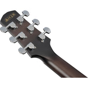 Ibanez AAD77CE AAD Acoustic Electric Guitar - Transparent Black Sunburst