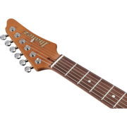 Ibanez AZ2203NT AZ Prestige 6 String Electric Guitar - Dark Tide Blue Flat