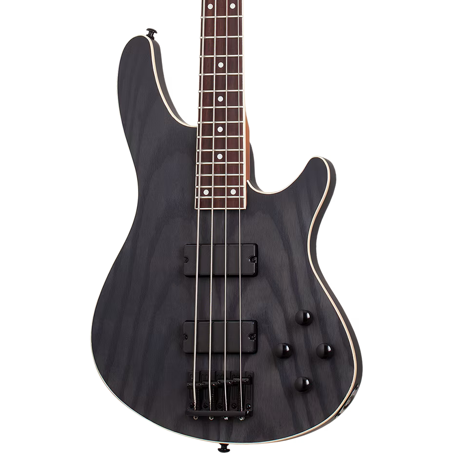 Schecter C-4 Standard 4-String Electric Bass - Charcoal Satin