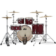 Drum Workshop Design Series 4-Piece Shell Pack - Cherry Stain