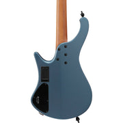 Ibanez EHB1000AOM EHB Ergonomic Headless 4-String Electric Bass, Arctic Ocean Matte