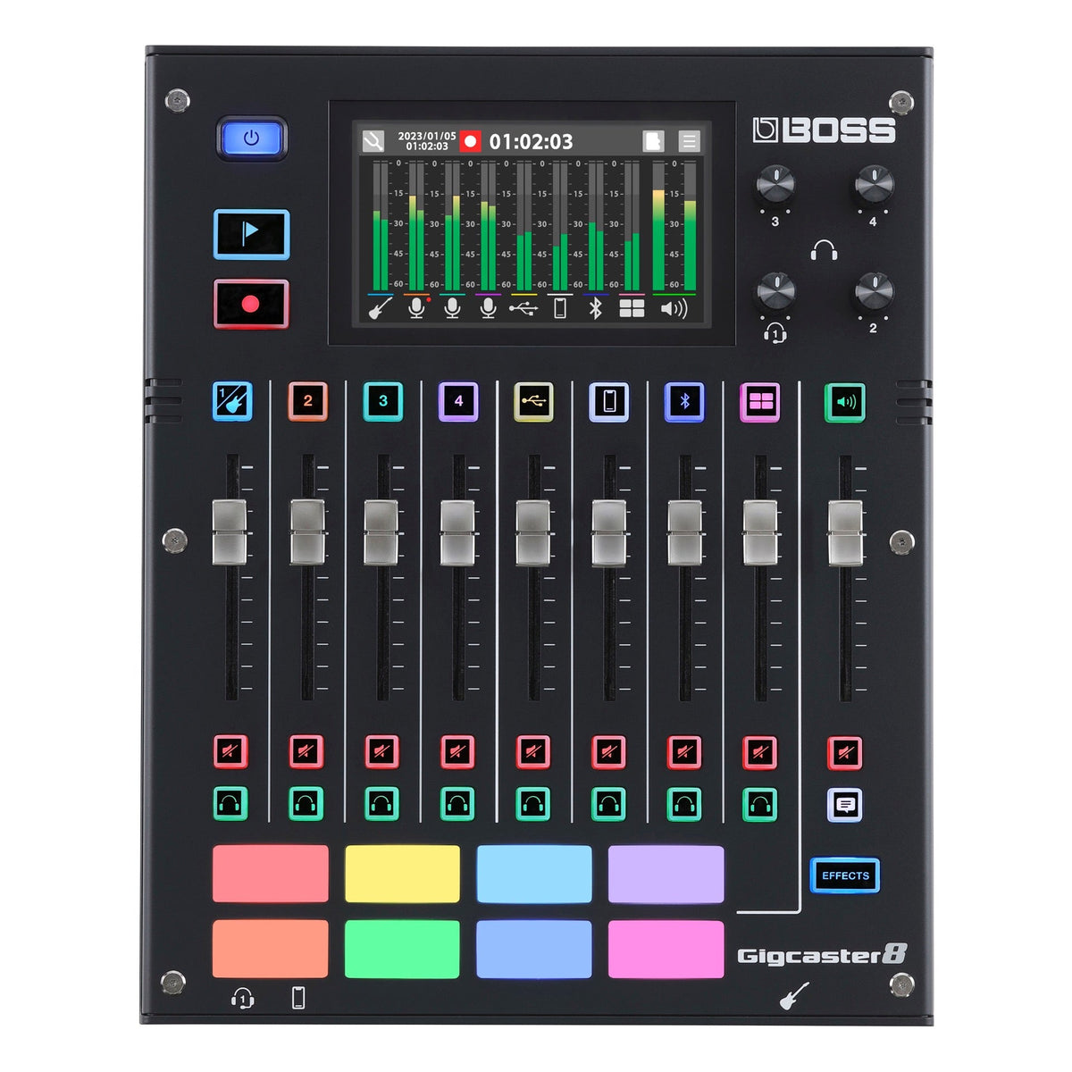 Boss Gigcaster 8 8-Channel Livestreaming Audio Mixer