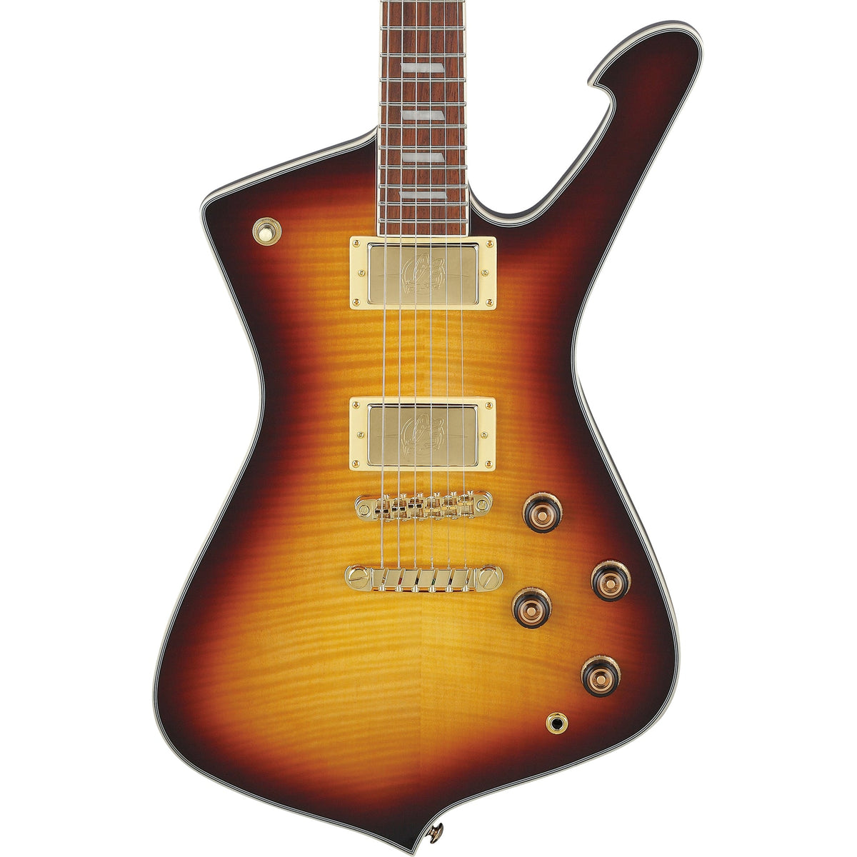 Ibanez IC420FMVLS Iceman 6-String Electric Guitar, Violin Sunburst