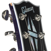 Gibson Les Paul Custom Figured Electric Guitar - Translucent Blue
