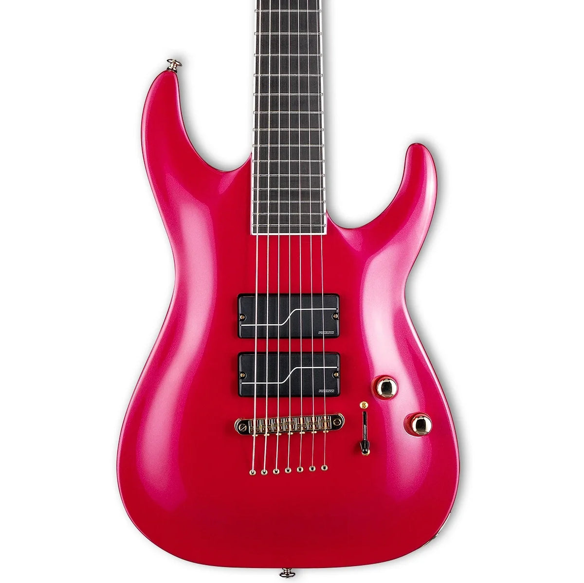 ESP LTD SC-607 Stephen Carpenter Signature Baritone Electric Guitar - Magenta