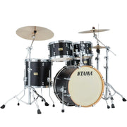 Tama S.L.P. Fat Spruce 5-piece Shell Pack - Satin Charcoal Black