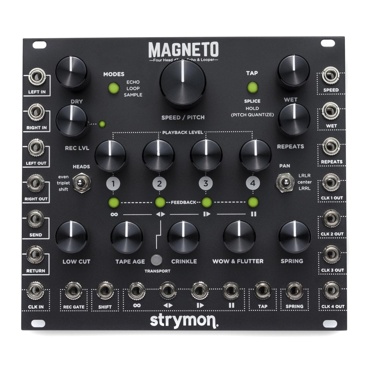 Strymon Magneto 4 Head dTape Echo and Looper Eurorack Module