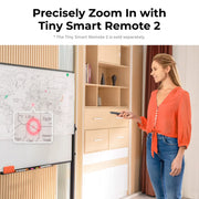 OBSBOT Tiny 2 Lite PTZ Camera with Tripod, Adapter and Remote Combo