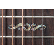 Ovation E-Acoustic Guitar Celebrity Elite Plus Mid Cutaway - Blue Flamed Maple