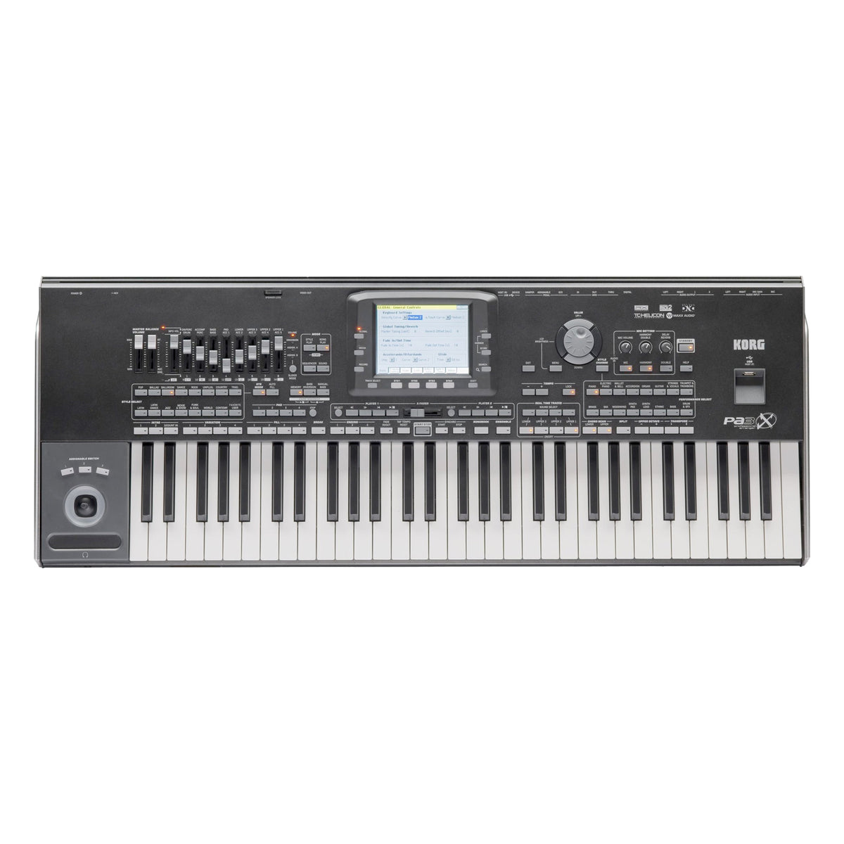 Korg PA3X61 Professional Arranger Workstation 61-Note Keyboard (PA3X61)