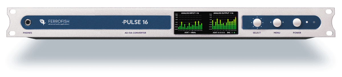 Ferrofish Pulse 16 - 16 x 16 AD/DA <> ADAT Converter