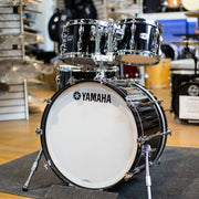 Yamaha RC2J40jJSOB Recording Custom Series 4 Piece Shell Kit In Solid Black (RC2J40JSOB)