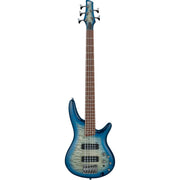 Ibanez SR Standard 5-String Electric Bass - Stained Cosmic Blue Starburst