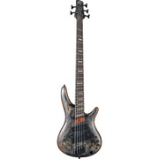 Ibanez SRMS805DTW Bass Workshop Multi-Scale 5-String Electric Bass, Deep Twilight