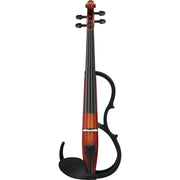 Yamaha SV250 Pro Series 4 String Silent Violin, Shaded Brown Finish