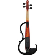 Yamaha SV250 Pro Series 4 String Silent Violin, Shaded Brown Finish