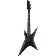 Ibanez XPTB720BKF Xiphos Iron Label 7-String Electric Guitar, Black Flat