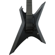 Ibanez XPTB720BKF Xiphos Iron Label 7-String Electric Guitar, Black Flat