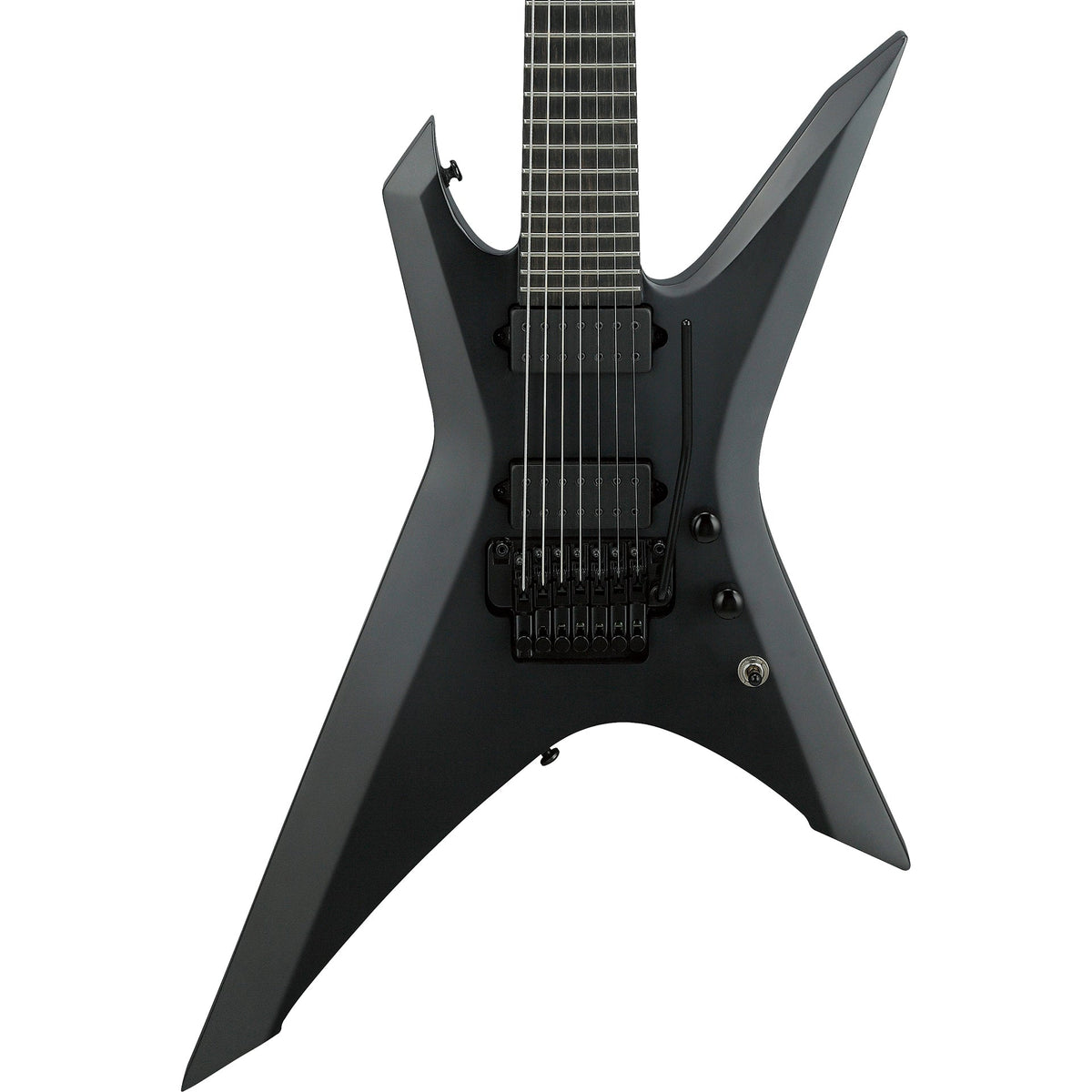 Ibanez XPTB720BKF Xiphos Iron Label 7-String Electric Guitar, Black Flat