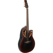 Ovation Celebrity Elite CE44 Mid Depth - Reverse Red Burst