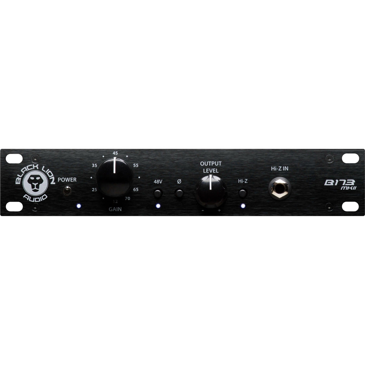 Black Lion Audio B173 MKII Half-Rack British-Styled Preamp