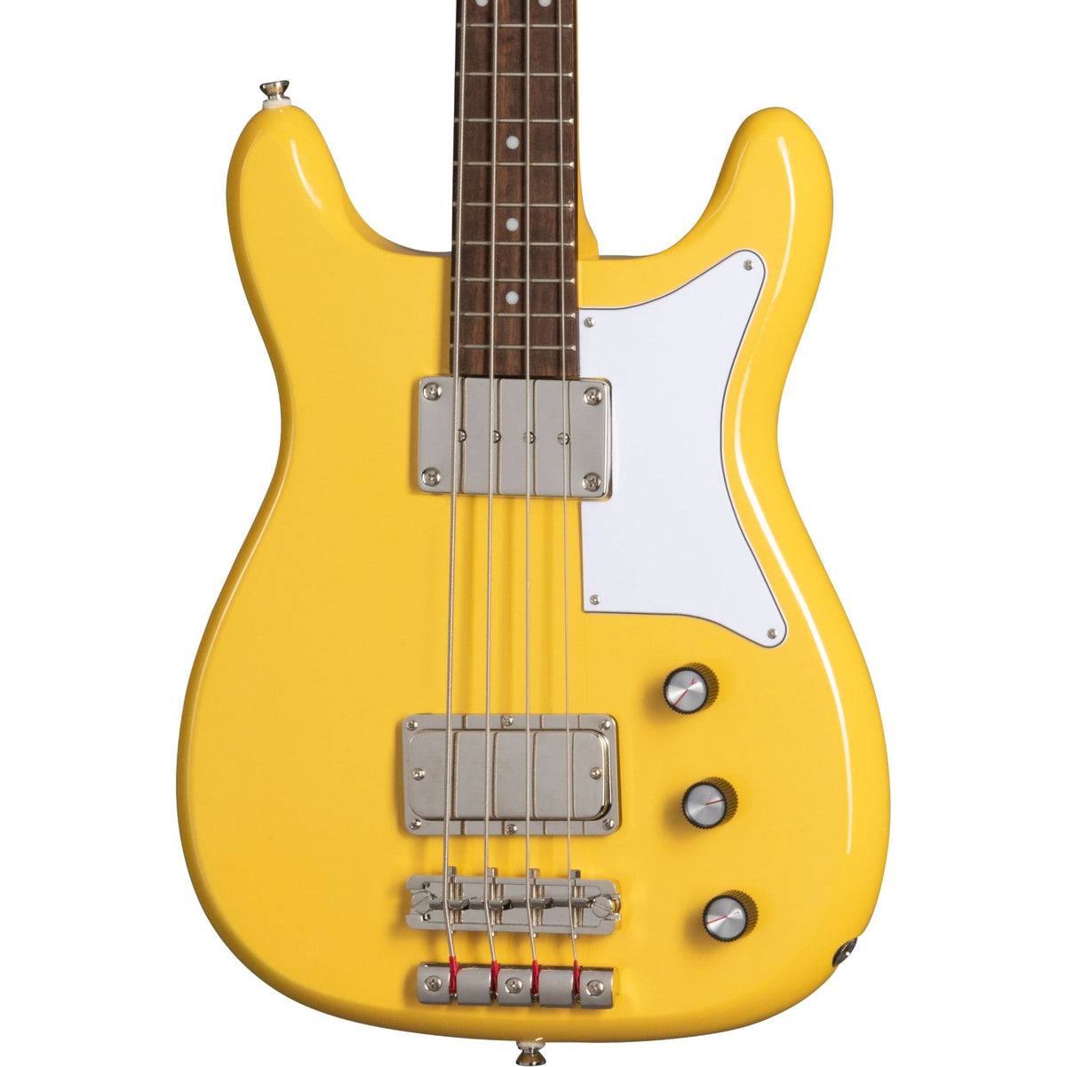 Epiphone Newport Bass in Sunset Yellow