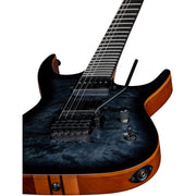 Dean Guitars Exile Select Floyd Neck-Thru Archtop SBB - Trans Black Burst