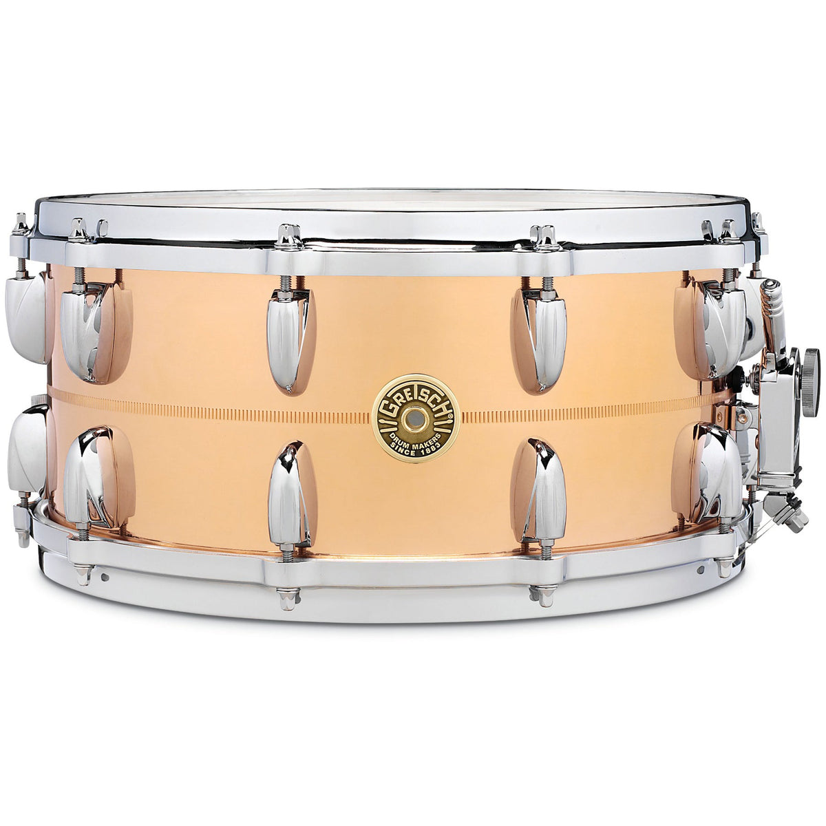 Gretsch G4169B USA 6.5X14 Bronze Shell 20 Lug Snare Drum