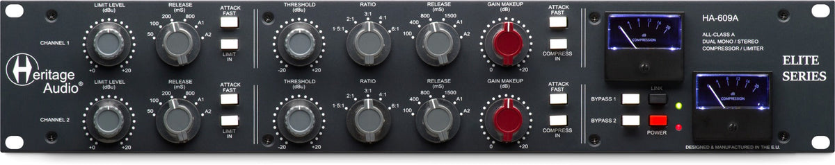 Heritage Audio HA-609A Dual Compressor