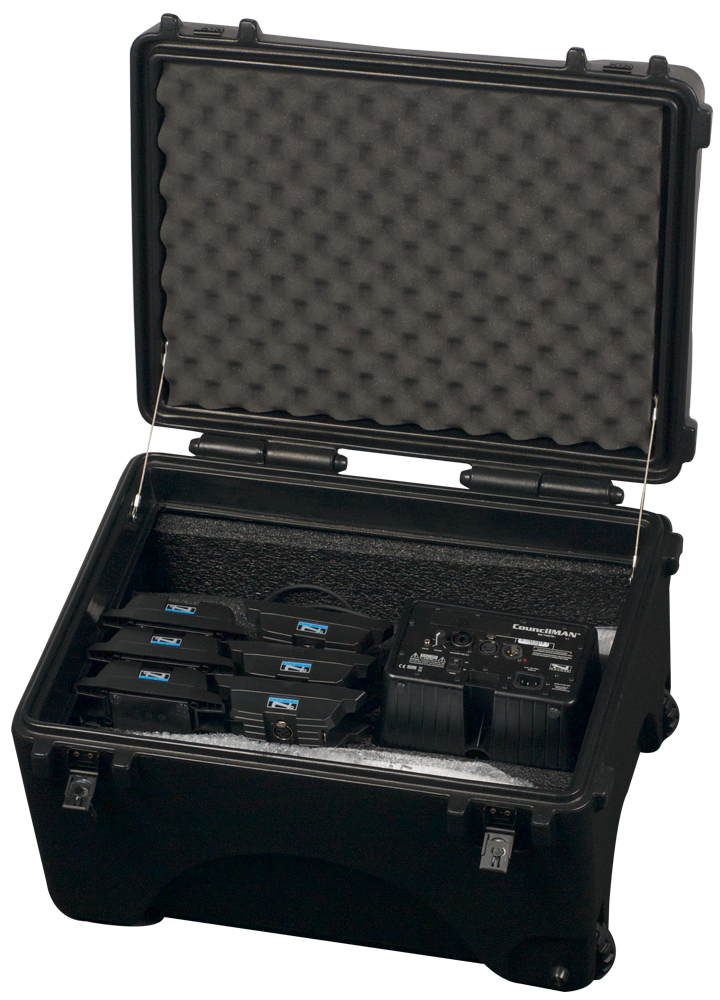 Anchor Audio HC-ARMOR24-CM Anchor Armor Hard Case for CouncilMAN