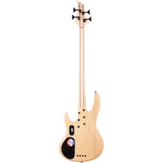 ESP LTD B-204SM Spalted Maple Electric Bass Guitar, Natural Satin