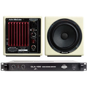 Avantone Active MixCubes Powered Full-Range Mini Reference Monitors Butter Creme